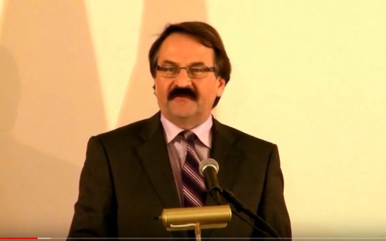 Lubomyr Luciuk at a 2012 NATO conference in Chicago.