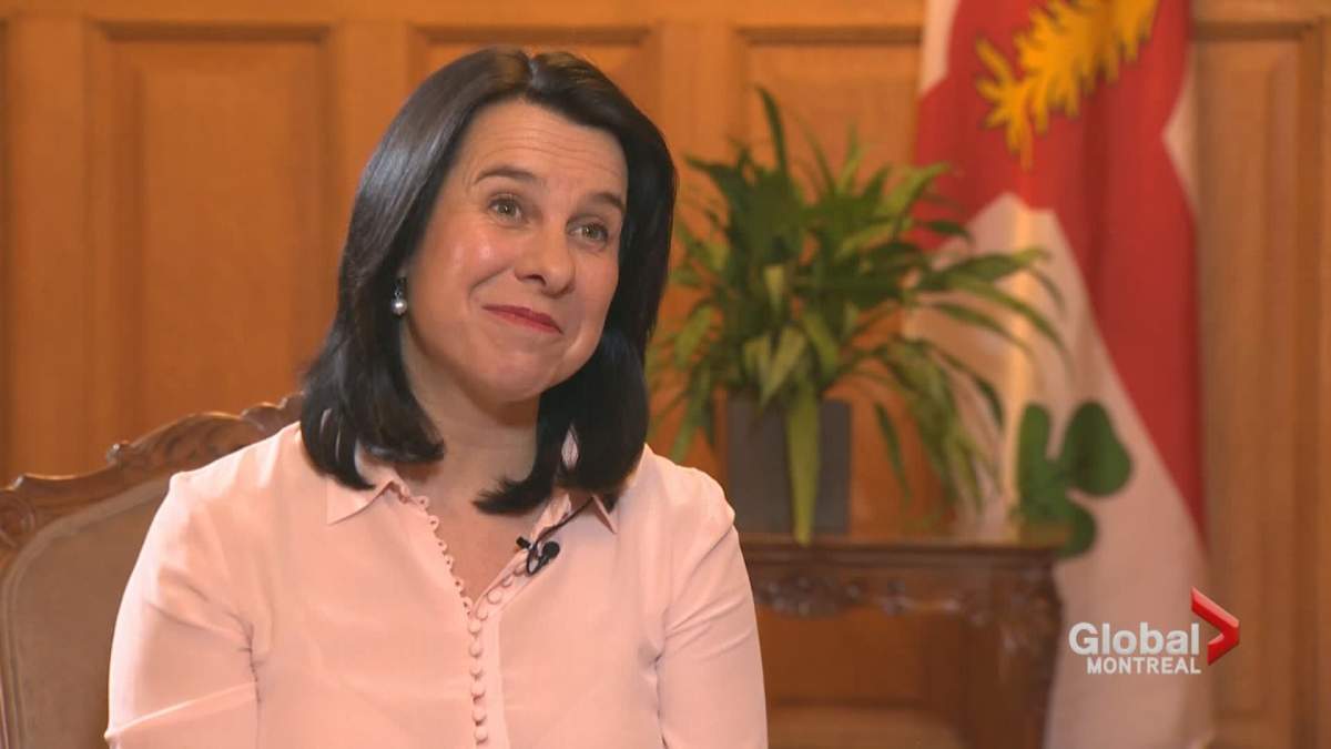 Montreal Mayor Valérie Plante said she was pleased with the newly unveiled 2019 federal budget.