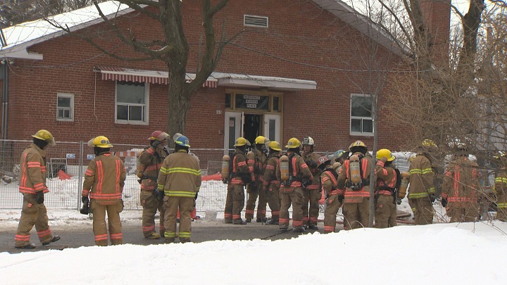 Firefighters were called to tackle a two-alarm fire at the intersection of Bessborough Avenune and Borden Place on Sunday morning. January 13, 2019.