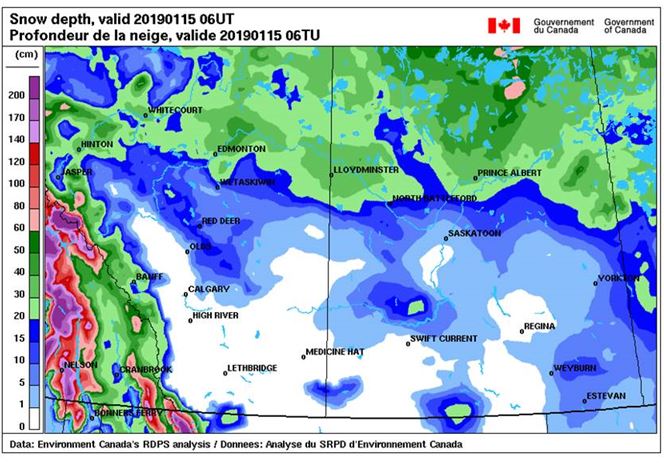 Statistics courtesy of Environment Canada.
