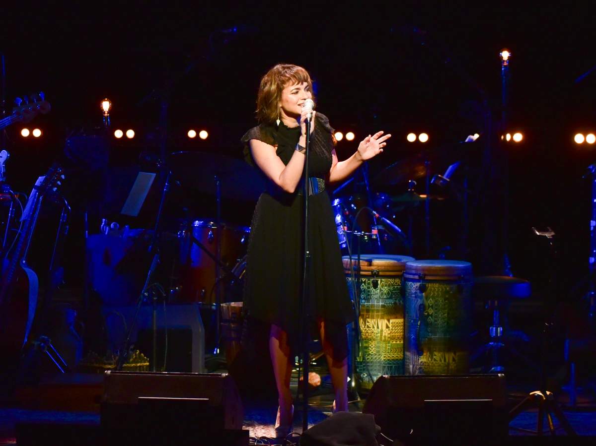 Norah Jones in concert.