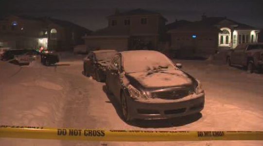 Police investigating a suspicious death near 77 Street and 166 Avenue in north Edmonton’s Mayliewan neighbourhood on Wednesday, January 9, 2019.