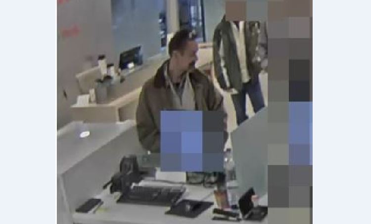 OPP are looking for a man they say withdrew a large amount of cash from a stolen debit card in Quinte West.