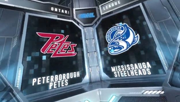 The Peterborough Petes earned a 7-4 win over the Steelheads in Mississauga in OHL action on Sunday.