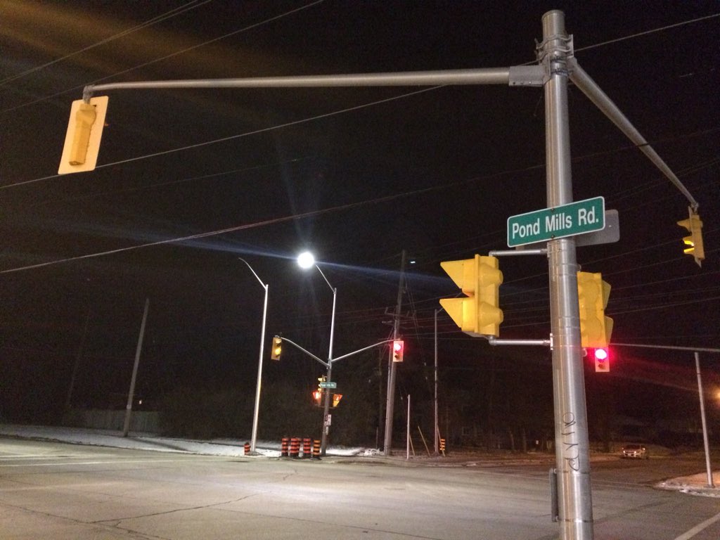 A 13-year-old girl is in hospital in critical condition after a crash on Pond Mills Road, south of Deveron Crescent.