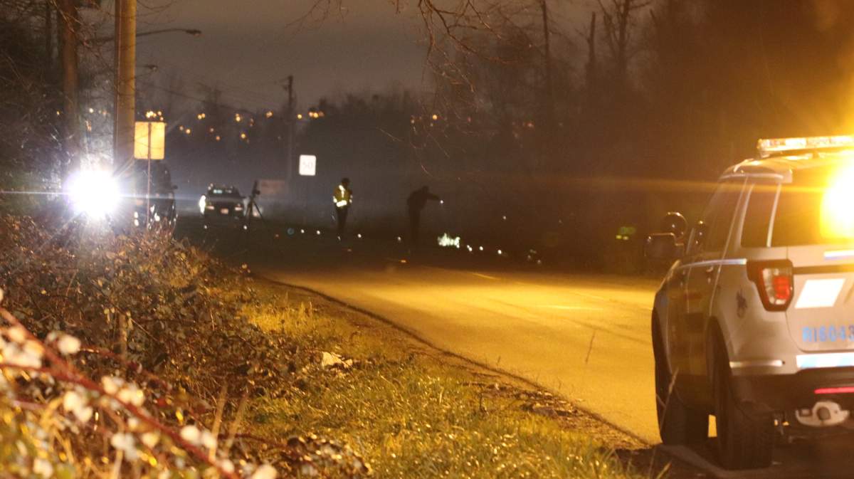 Police investigate a serious crash in Richmond early Monday morning. 