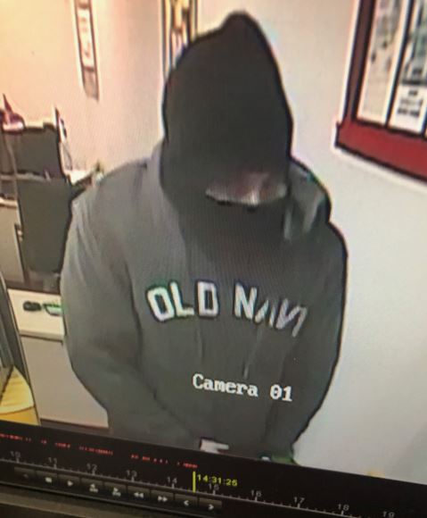 Police say this man is wanted in connection with a robbery and attempted robbery in Halifax in December. 