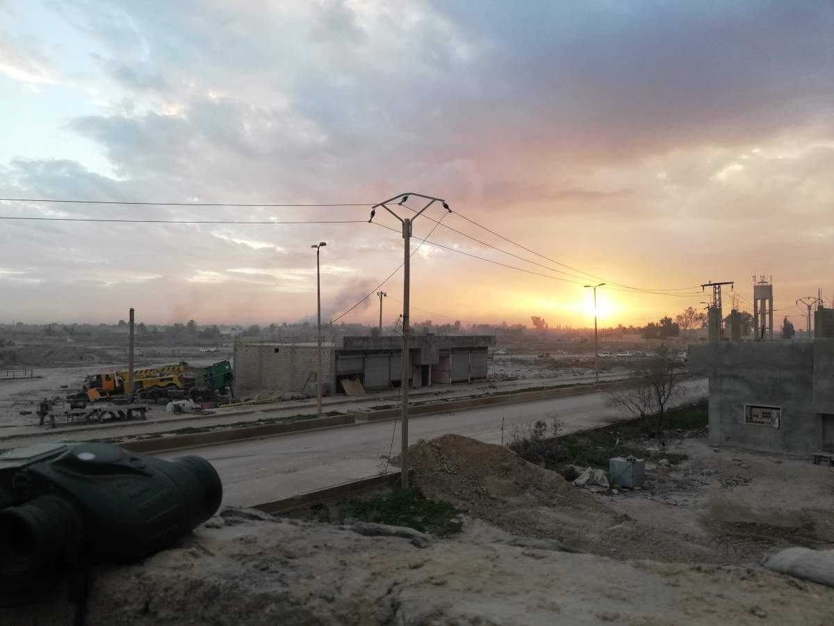 Ash Shafah, where the Syrian Democratic Forces are fighting the last ISIS stronghold, Jan. 7, 2019.