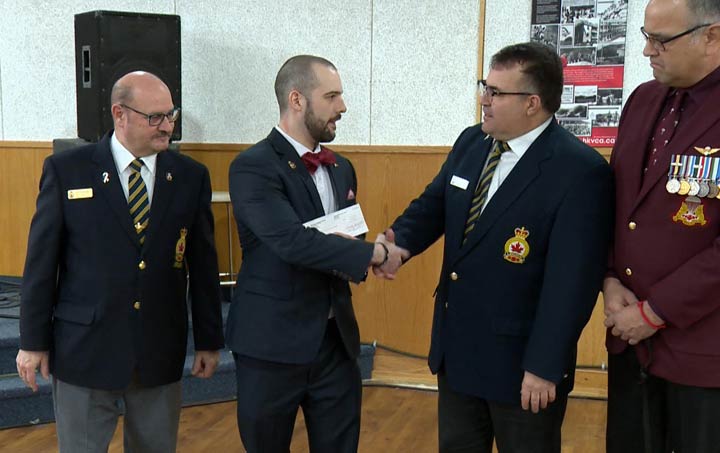 The Royal Canadian Legion’s Saskatchewan Command awards a bursary for research into the use of the anti-malarial drug.