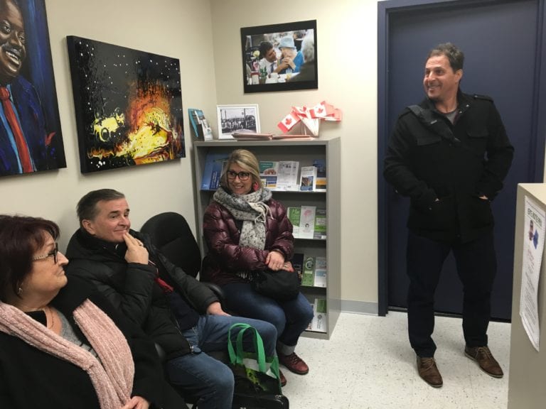 A handful of seasonal workers from across the country occupied Prime Minister Justin Trudeau's Montreal offices on Wednesday, Jan. 30, to demand changes in employment insurance. 