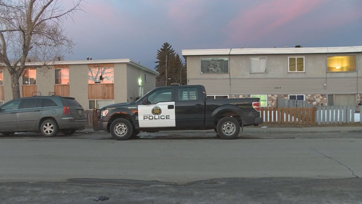 Calgary police are investigating a double stabbing in Forest Lawn. 