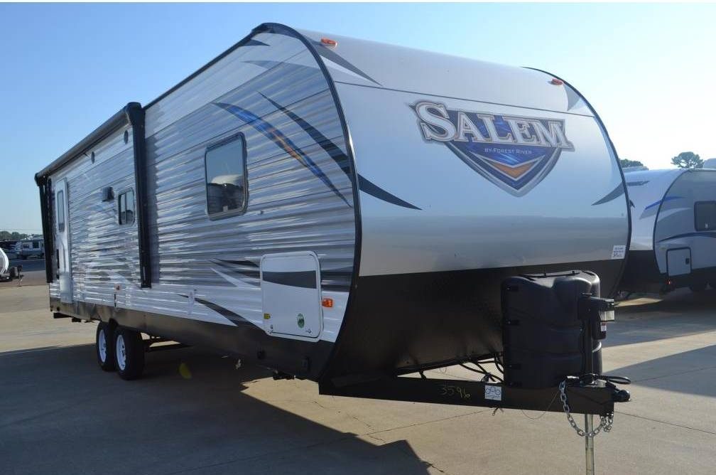 A camper similar to this one was stolen from a storage compound in Lindsay.
