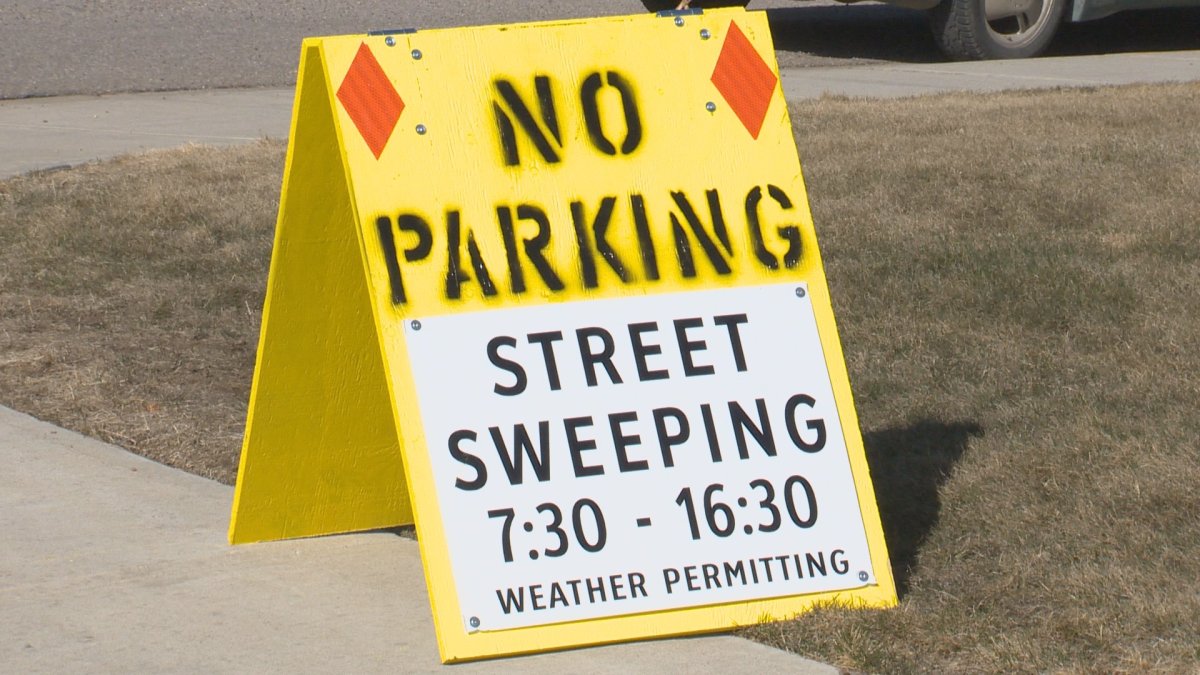 The City of Lethbridge began its street sweeping early due to warmer winter weather.