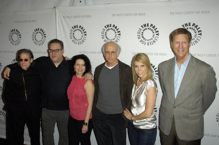 Richard Lewis, Jeff Garlin, Susie Essman, Larry David, Cheryl Hines, Bob Einstein at arrivals for Curb Your Enthusiasm at the 27th Annual PaleyFest William S. Paley Television Festival, Saban Theatre, Beverly Hills, CA March 14, 2010.