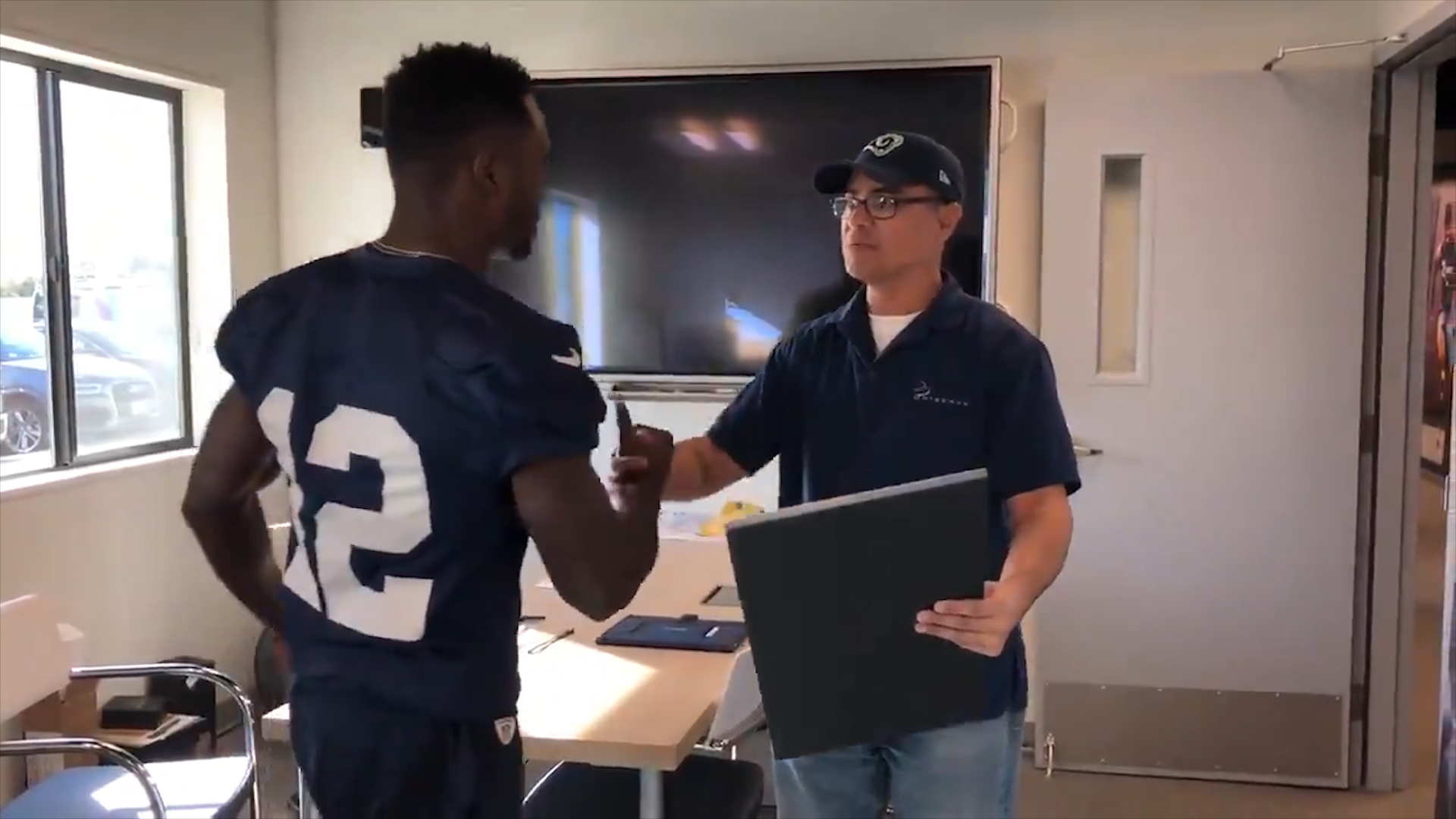 Los Angeles Rams player surprises team custodian with Super Bowl trip for  2: 'It is a dream come true' - ABC News