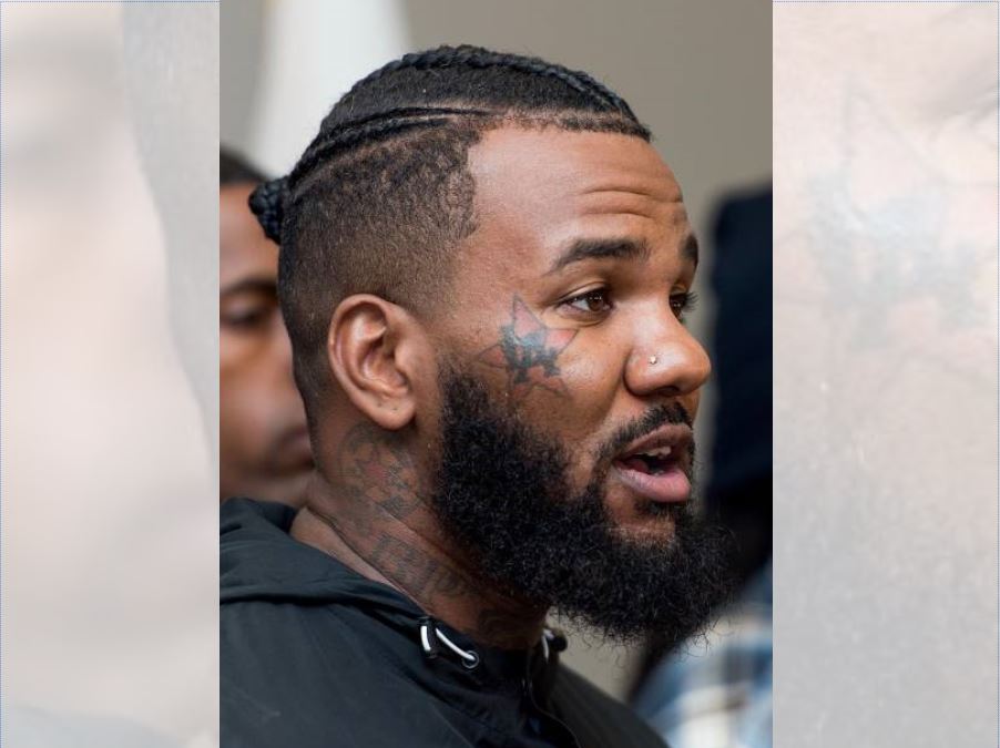 Rapper The Game in a 2016 photo.