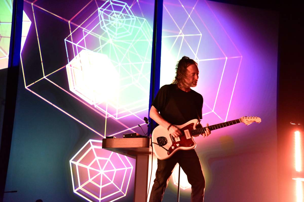Thom Yorke performs during his ‘Tomorrow’s Modern Boxes’ tour at Bill Graham Civic Auditorium on Dec. 15, 2018, in San Francisco, Calif.