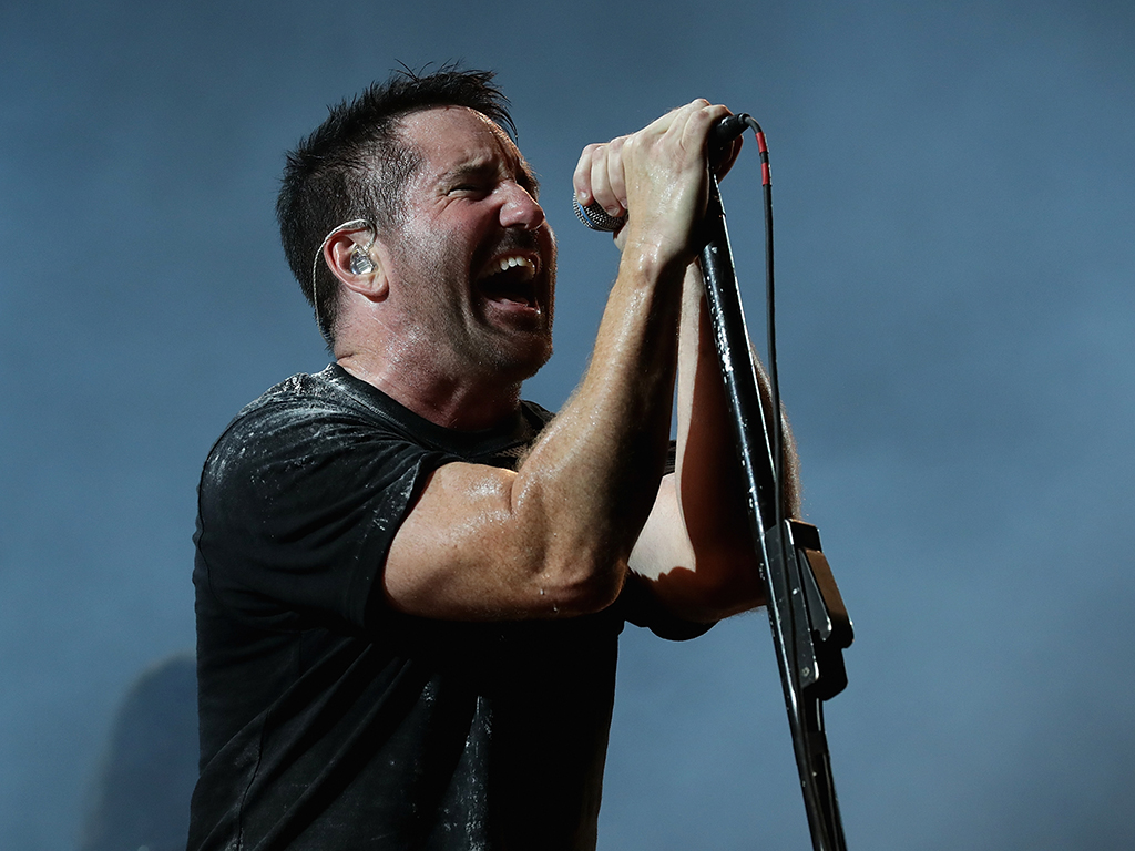 Trent Reznor of Nine Inch Nails performs live during the Incheon Pentaport Rock Festival 2018 on Aug. 11, 2018 in Incheon, South Korea.