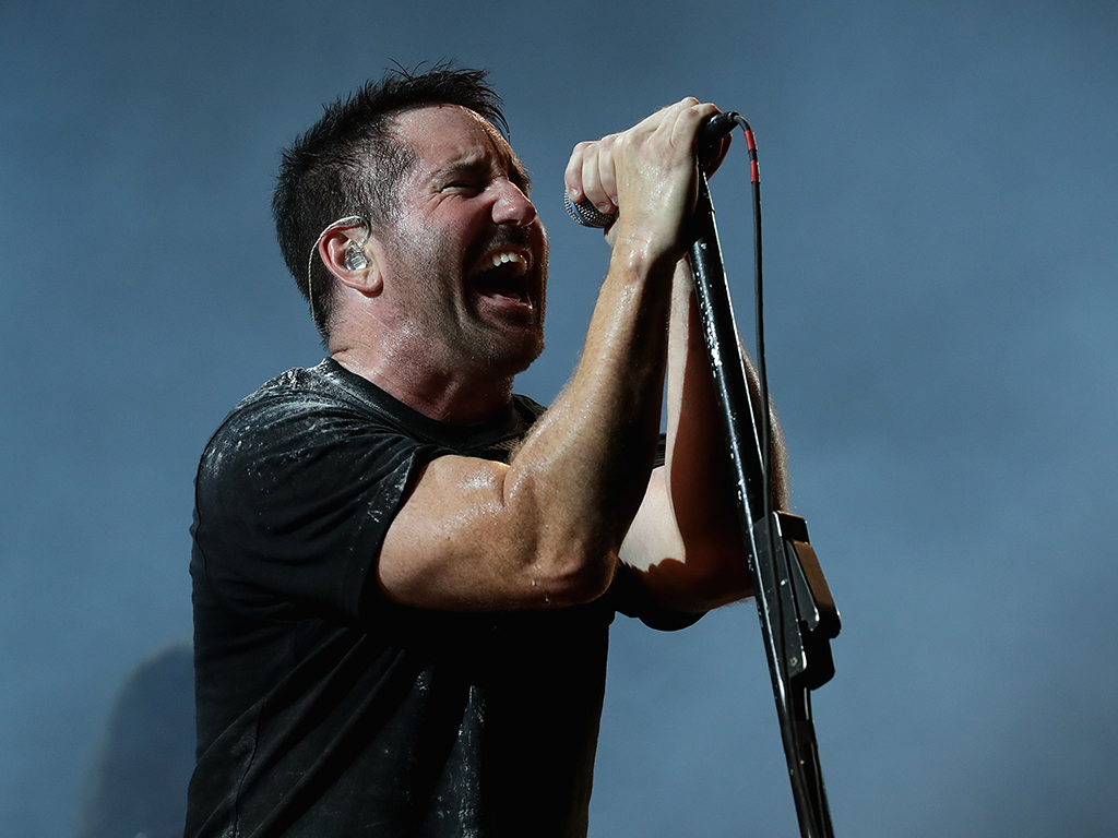 Trent Reznor of Nine Inch Nails performs live during the Incheon Pentaport Rock Festival 2018 on Aug. 11, 2018 in Incheon, South Korea. 