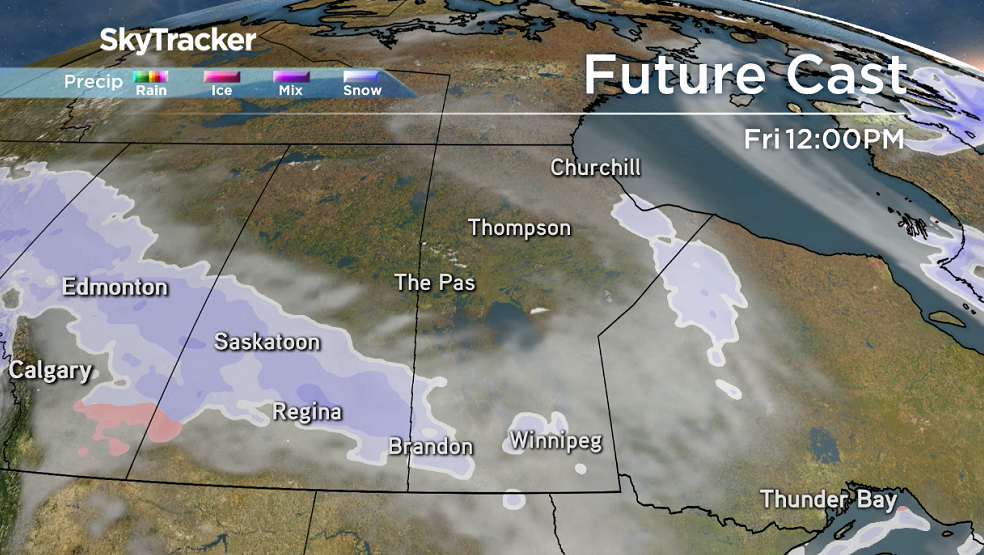 A significant system is expected to move in from the west this weekend.