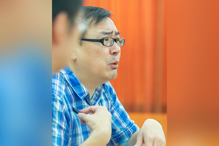 Yang Hengjun, author and former Chinese diplomat, who is now an Australian citizen, is pictured in an unspecified location in Tibet, China, sometime in Tibet, China, mid-July, 2014 in this social media image obtained by REUTERS.