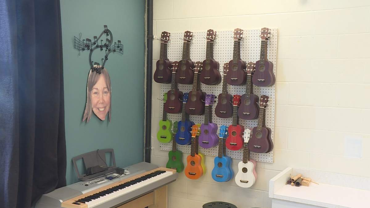 Liverpool Street School music room