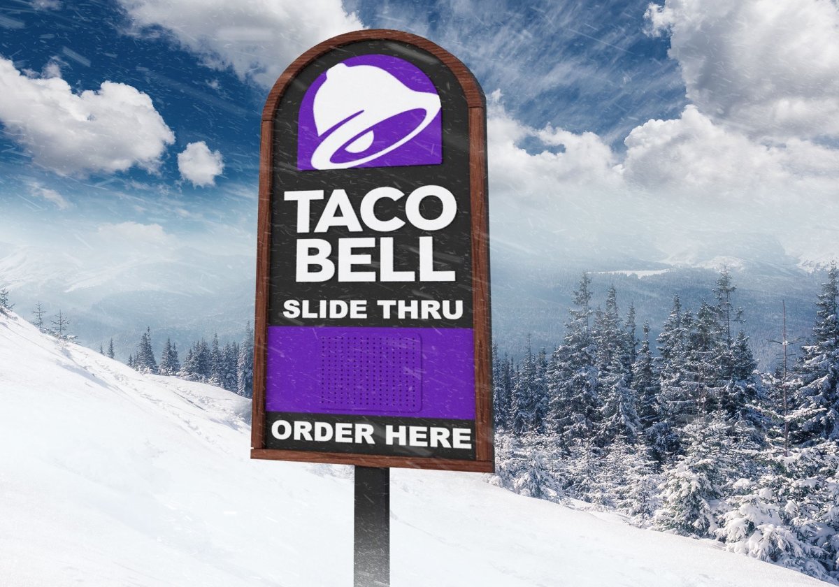 The Taco Bell Slide-Thru is set to open on March 2.