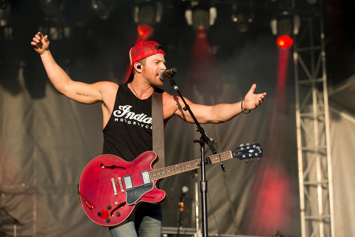 Kip Moore performs at the 4th Annual ACM Party for a Cause Festival at the Las Vegas Festival Grounds on Sunday, April 3, 2016, in Las Vegas. 