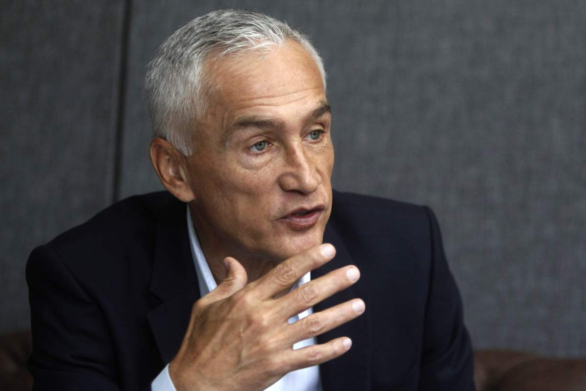 Journalist Jorge Ramos speaks during an interview in Medellin, Colombia, 29 September 2017. 



