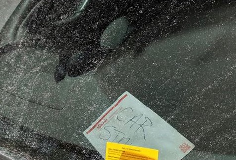 Shanker Singh says he left a note on his windshield after his car stalled and then he still got a ticket from the city.