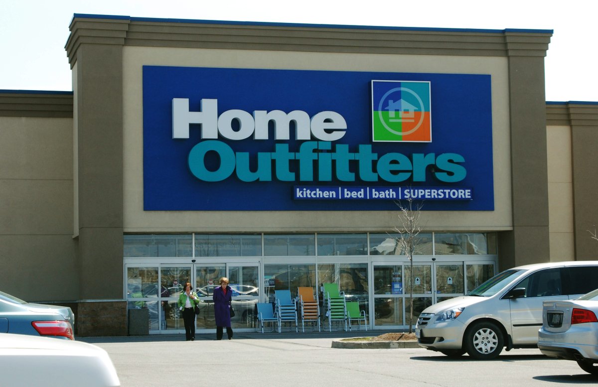 HOME OUTFITTERS Superstore at Eglinton Town Plaza on at Eglinton Ave.East- Scarboro

 The Canadian Press/Boris Spremo.