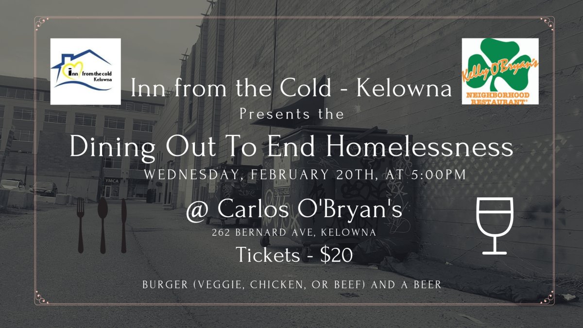 Dining Out To End Homelessness at Kelly O’Bryan’s - image
