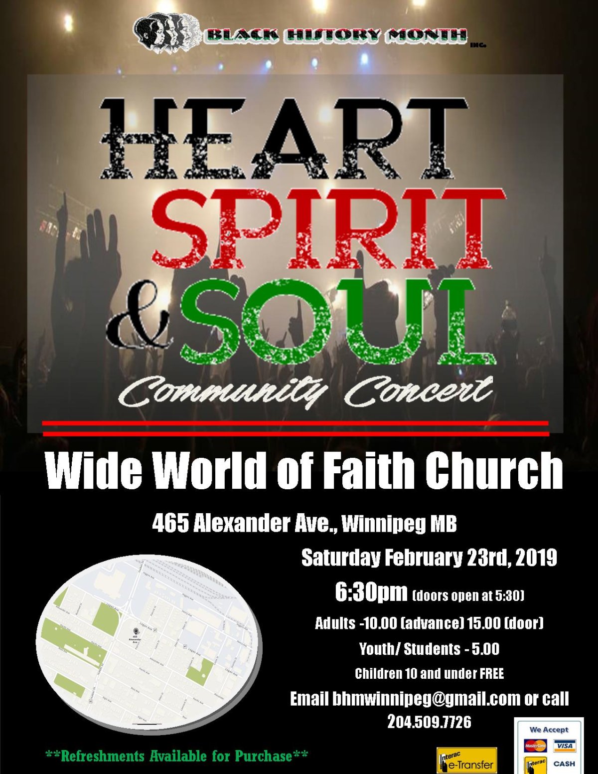 BHM 2019 Heart Spirit and Soul Community Concert - image