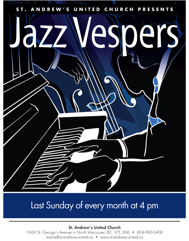 Jazz Vespers @ St. Andrew’s United Church on the North Shore - image