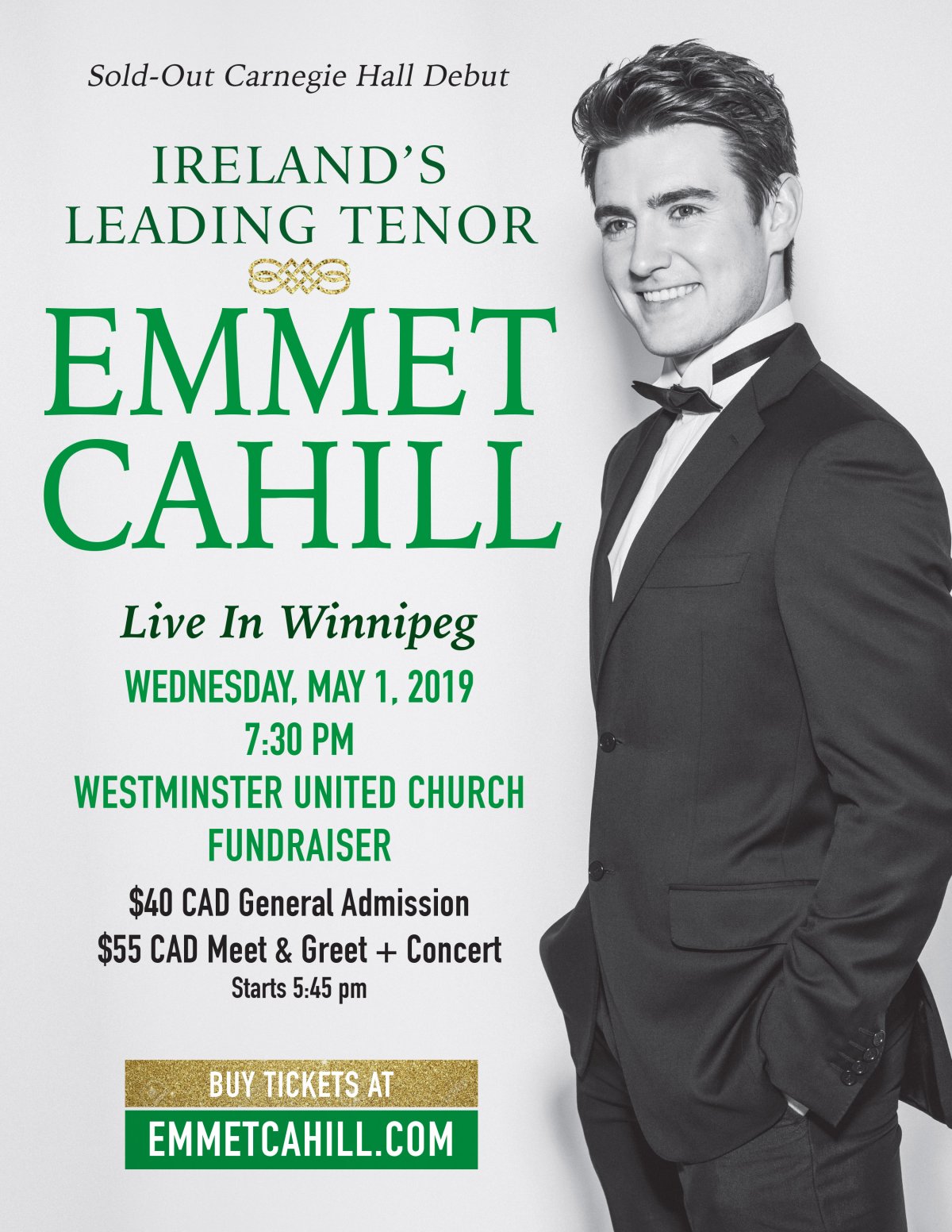 Irish Tenor Emmet Cahill in Concert - image