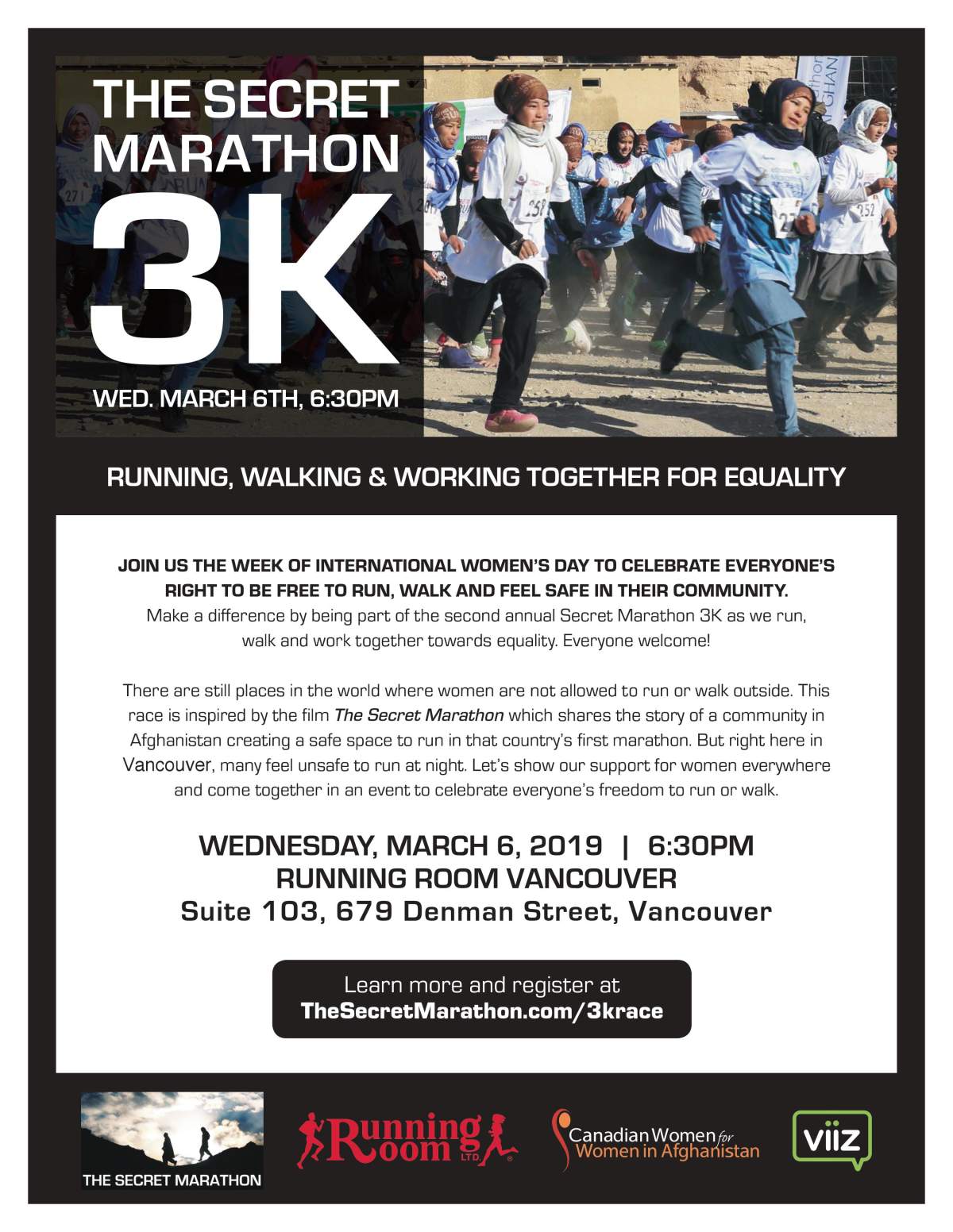 A Secret Marathon 3km Walk/Run - image