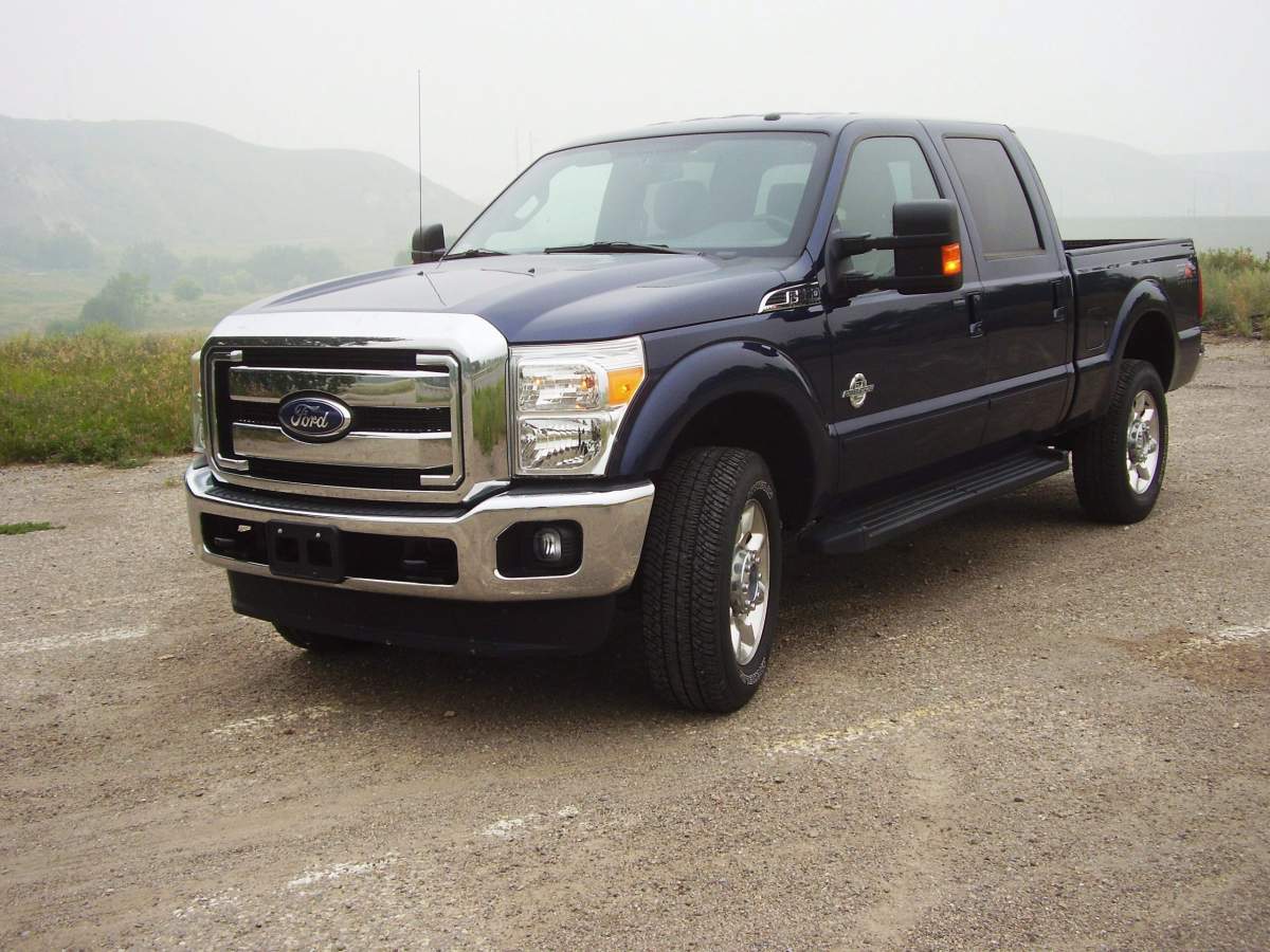 The F-350 Super Duty with the Powerstroke diesel is a refined heavy hauler.
