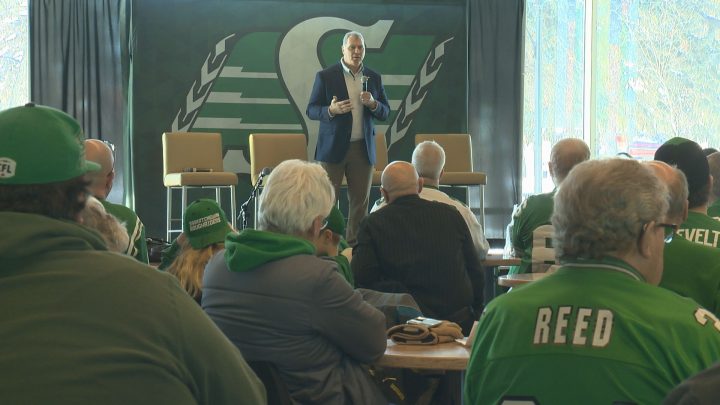 The CFL commissioner Randy Ambrosie said Regina was the perfect place to host the 2020 Grey Cup. 