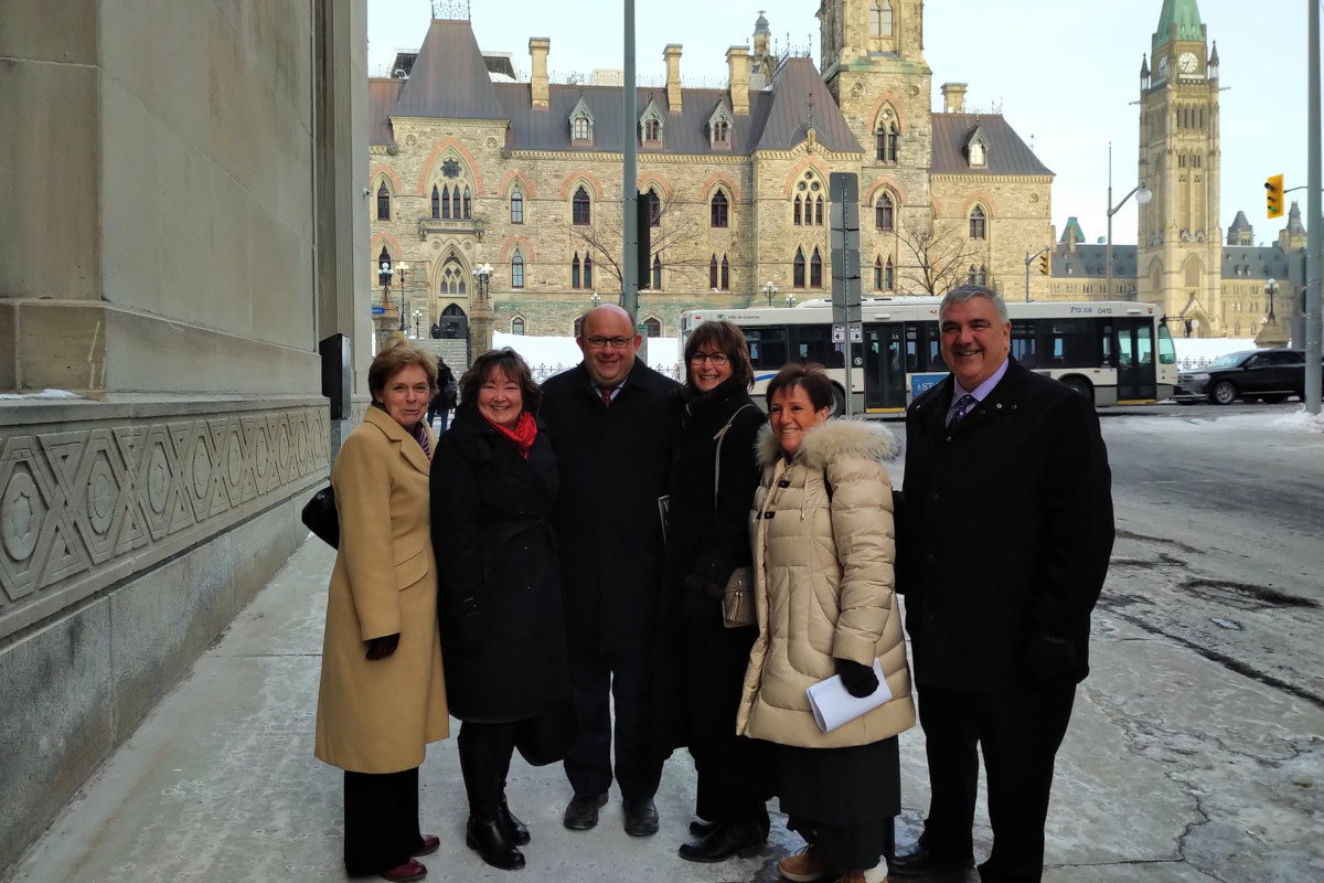 Waterloo politicians were in Ottawa last week to lobby on the region's behalf.