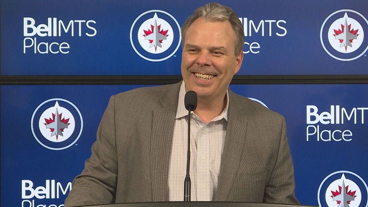 Winnipeg Jets general manager Kevin Cheveldayoff talks about trade deadline day.