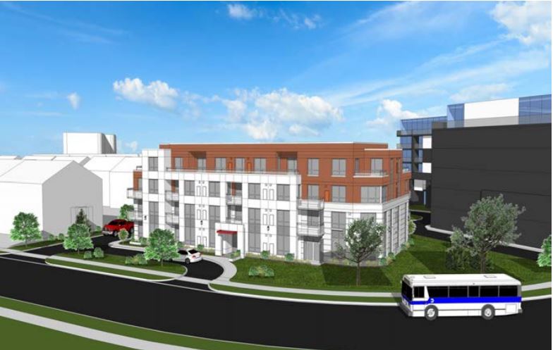 The proposed four storey, 40-unit apartment by Kingston Frontenac Housing Corp. would include an affordable housing component.