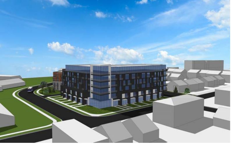 The proposed six-storey, 120-unit building by CJM Development would charge full market value rents.