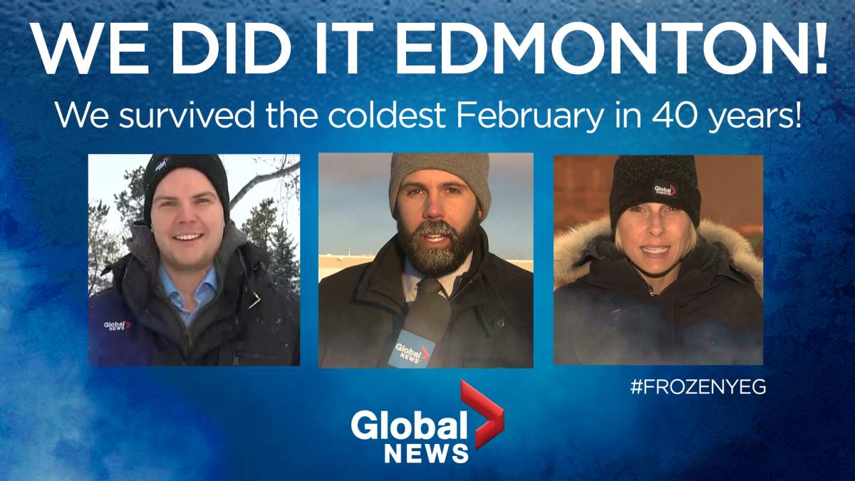 Edmonton experiences coldest February in 40 years - image
