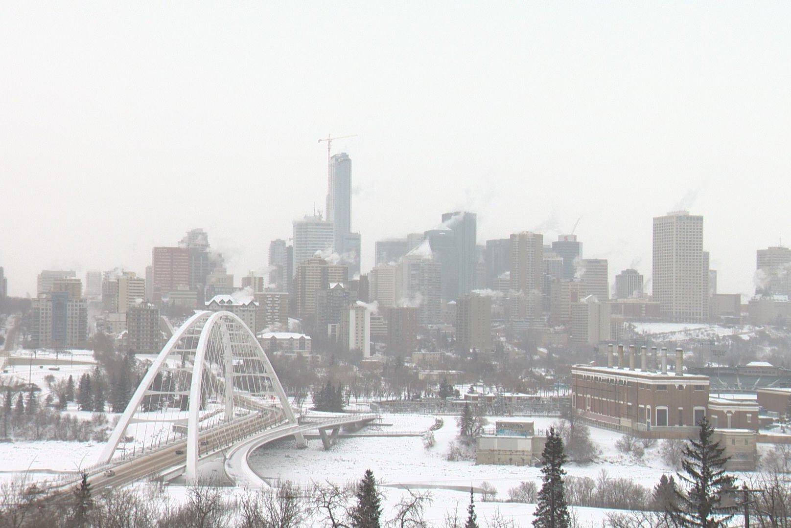 A cold snap in Edmonton saw temperatures dip to the -30s February 2019.