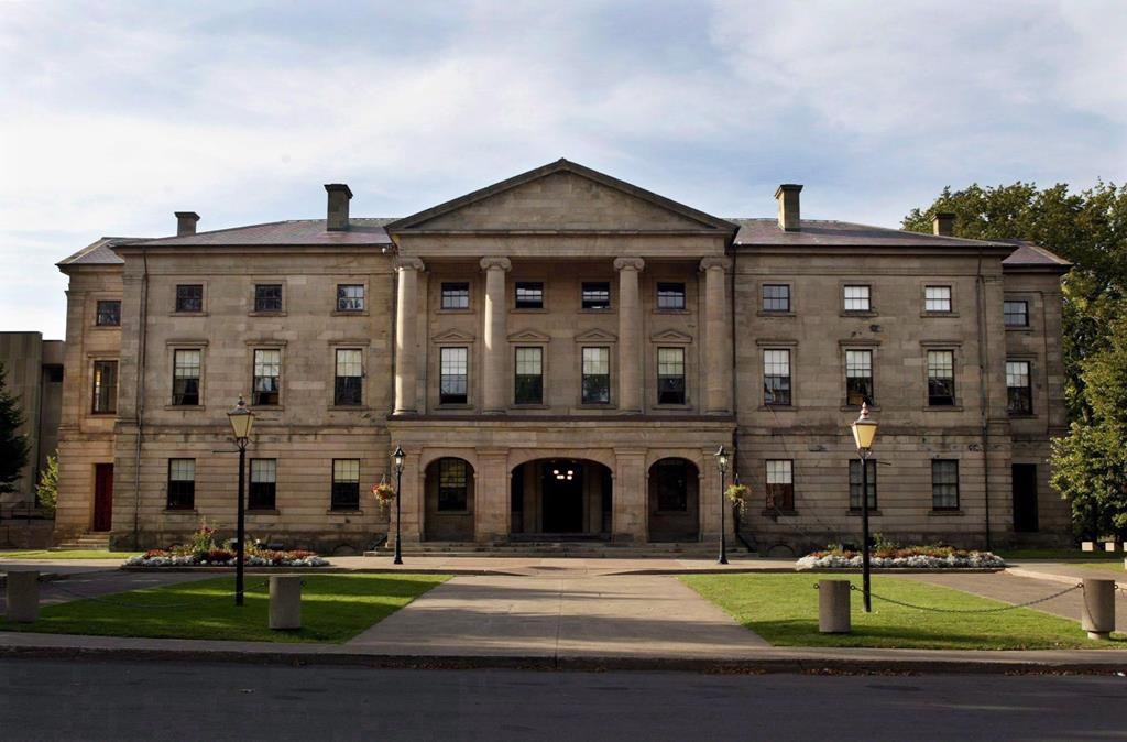 The Prince Edward Island legislature in Charlottetown on Sept. 25, 2003.