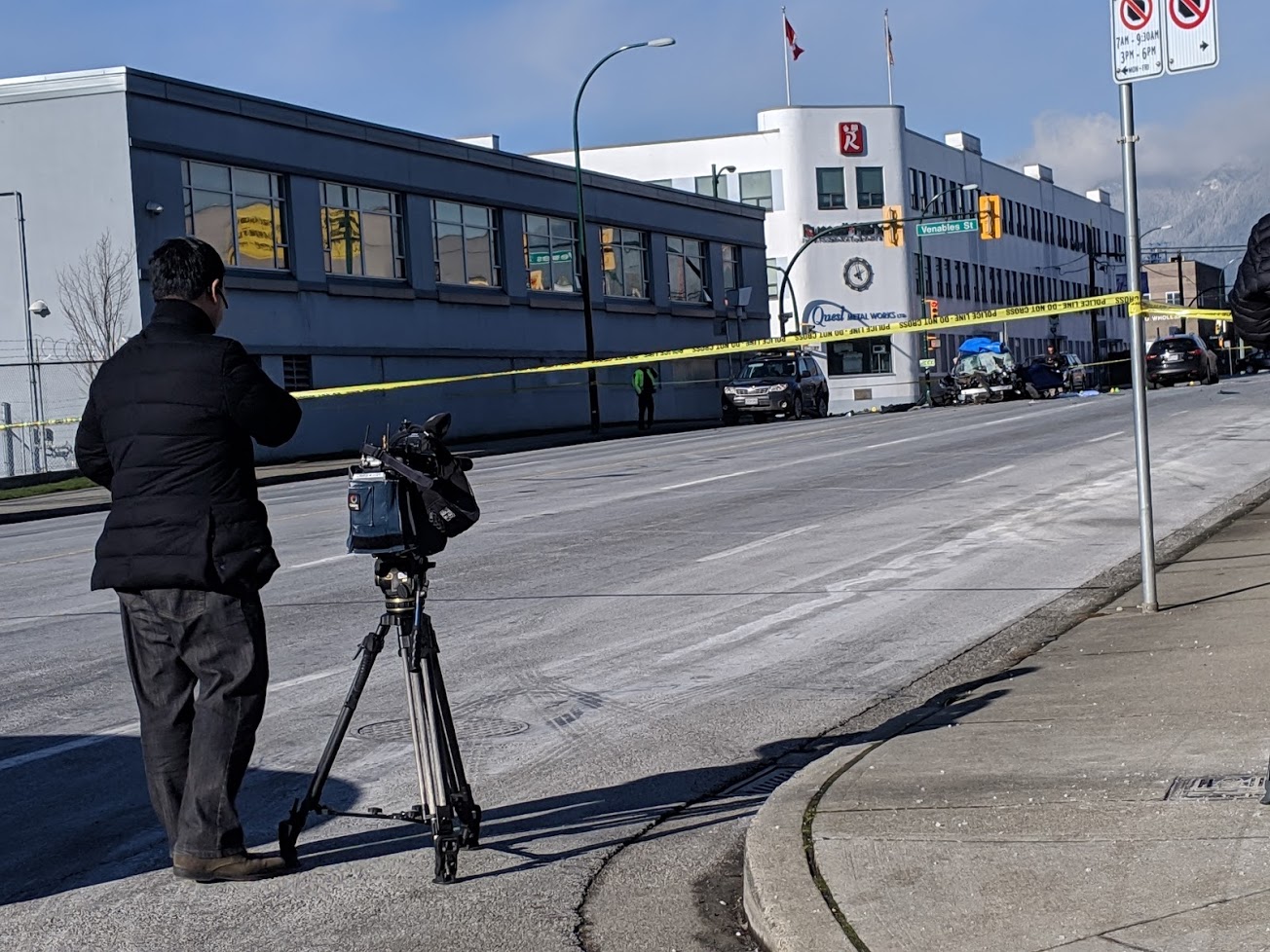 Vancouver man injured after driving the wrong way on Clark Drive