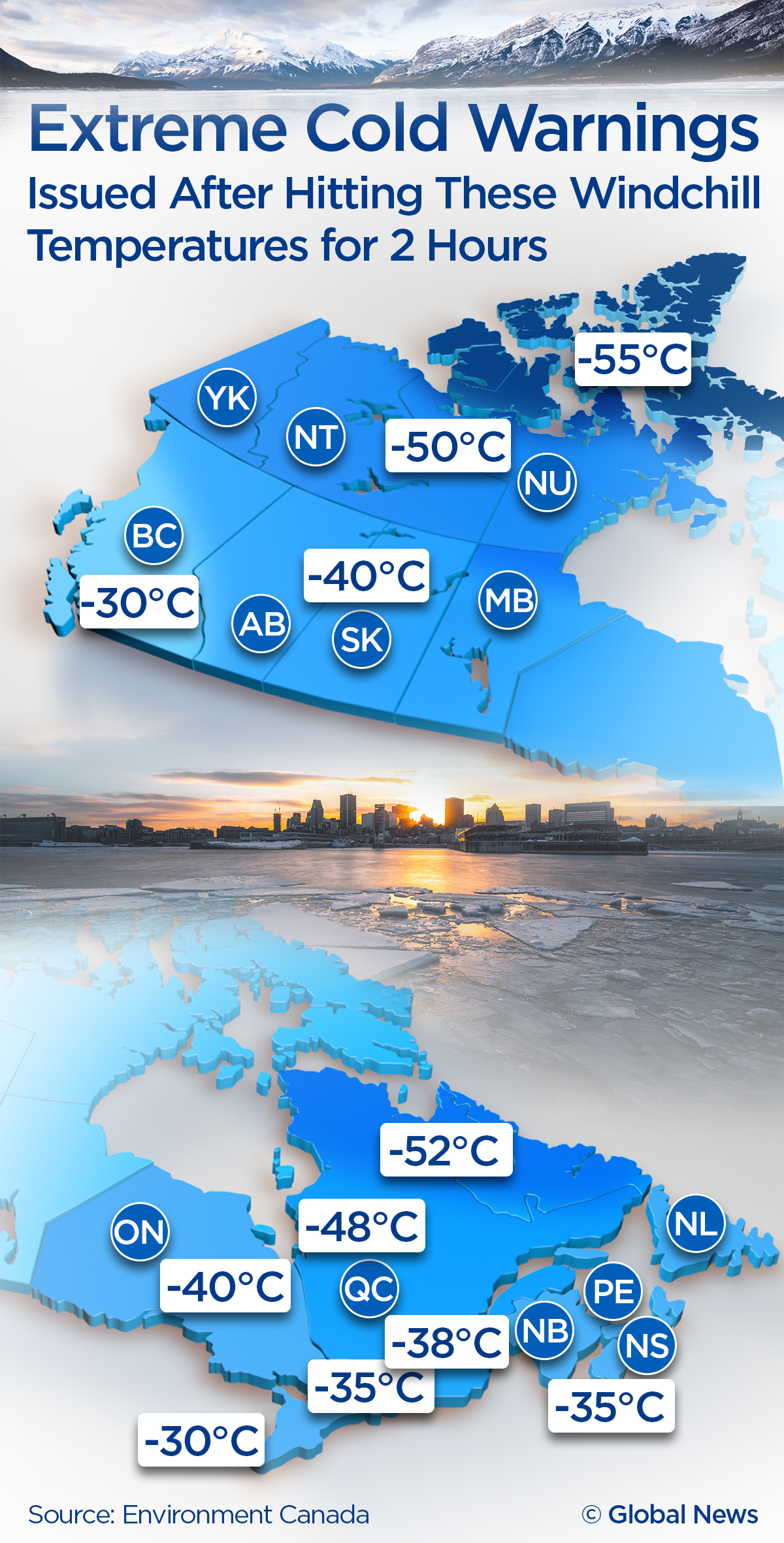 What Warrants An Extreme Cold Warning In Canada? Depends Where You Are ...