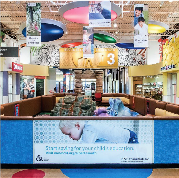 kids' play areas at 9 Calgary 