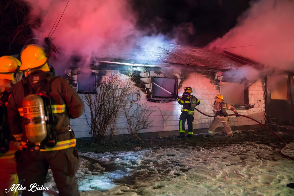 Updated: One person dead, firefighter injured in suspicious Penticton house fire - image
