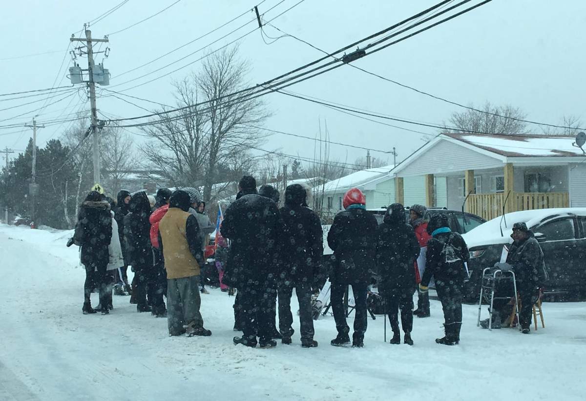 Trudeau draws protesters in Halifax as he apologizes for racial profiling incident on Parliament Hill - image